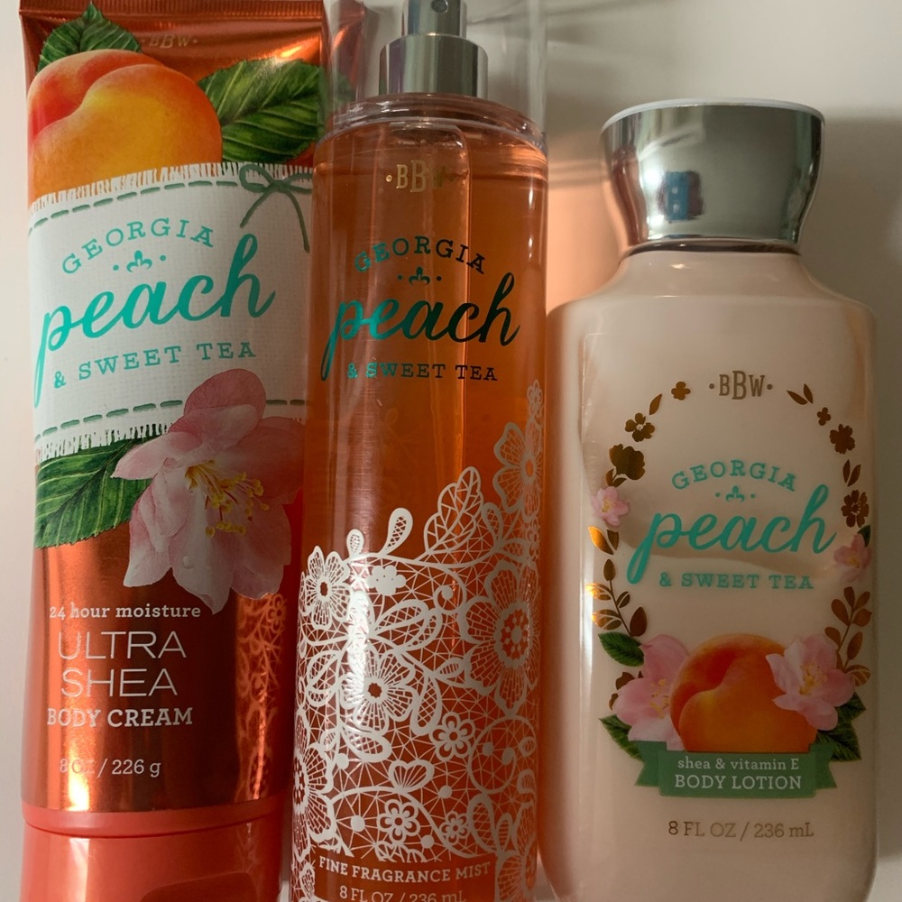Peach Bath and Body Works